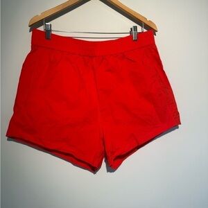 Universal Standard Vibrant Red Athletic Shorts​​​​​​​​​​​​